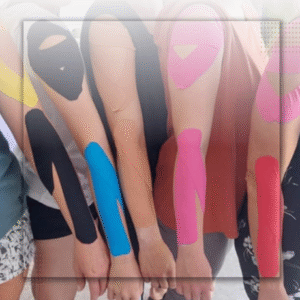 kinesio tape felhelyezése